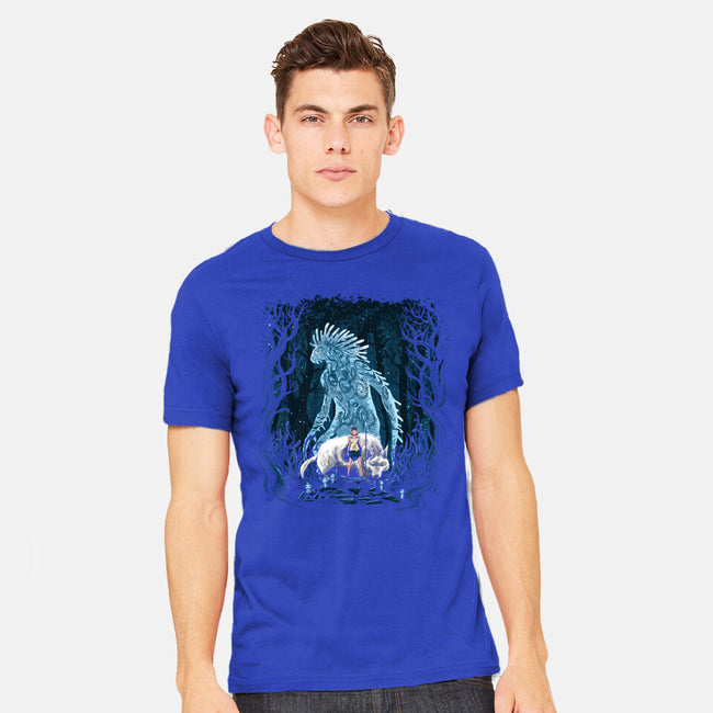 The Princess In The Forest-Mens-Heavyweight-Tee-zascanauta