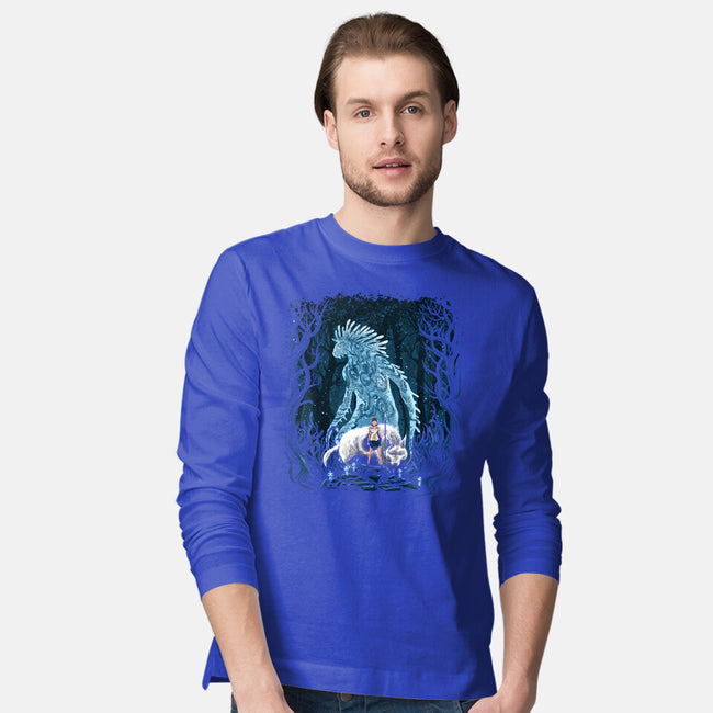 The Princess In The Forest-Mens-Long Sleeved-Tee-zascanauta