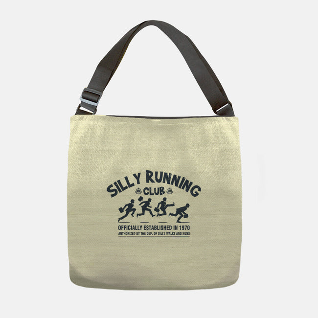 Funny Silly Running Club-None-Adjustable Tote-Bag-erion_designs