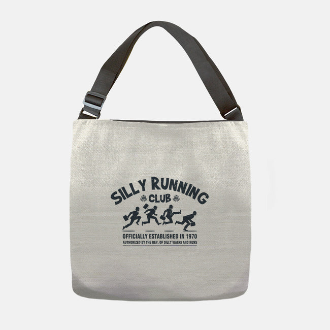 Funny Silly Running Club-None-Adjustable Tote-Bag-erion_designs