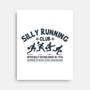 Funny Silly Running Club-None-Stretched-Canvas-erion_designs