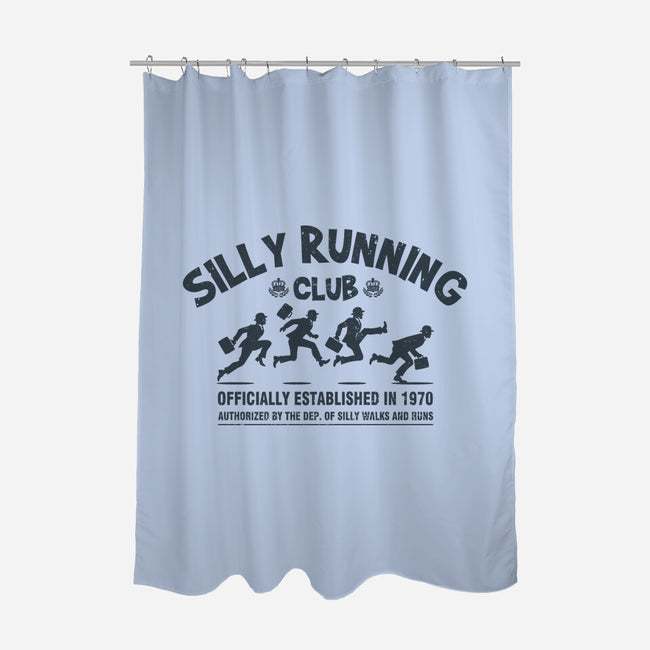 Funny Silly Running Club-None-Polyester-Shower Curtain-erion_designs