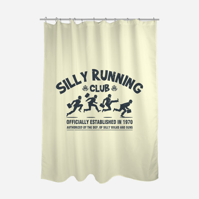 Funny Silly Running Club-None-Polyester-Shower Curtain-erion_designs
