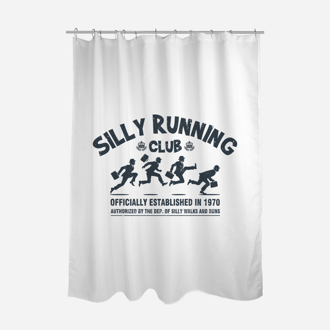 Funny Silly Running Club-None-Polyester-Shower Curtain-erion_designs