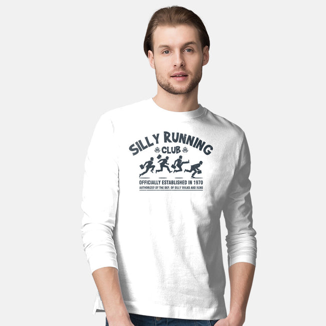 Funny Silly Running Club-Mens-Long Sleeved-Tee-erion_designs