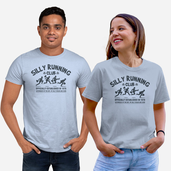 Funny Silly Running Club-Unisex-Basic-Tee-erion_designs