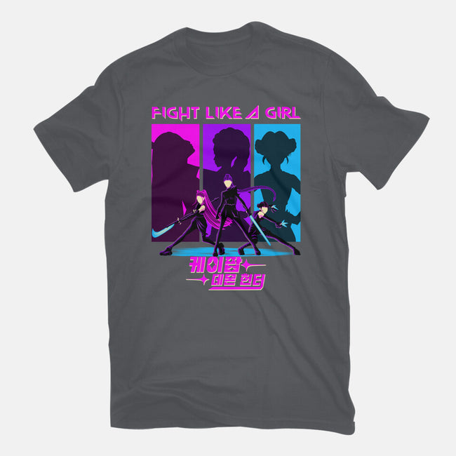 Fighter Girl-Mens-Heavyweight-Tee-rmatix