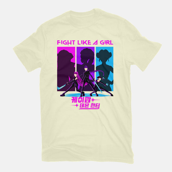 Fighter Girl-Mens-Basic-Tee-rmatix