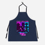 Fighter Girl-Unisex-Kitchen-Apron-rmatix
