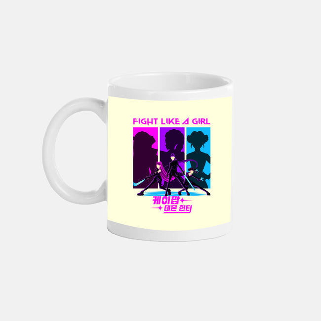 Fighter Girl-None-Mug-Drinkware-rmatix