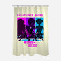 Fighter Girl-None-Polyester-Shower Curtain-rmatix