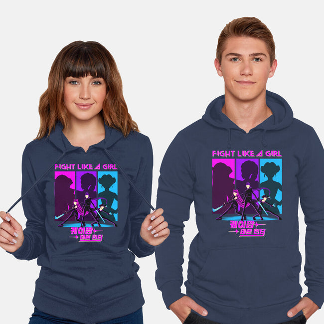 Fighter Girl-Unisex-Pullover-Sweatshirt-rmatix