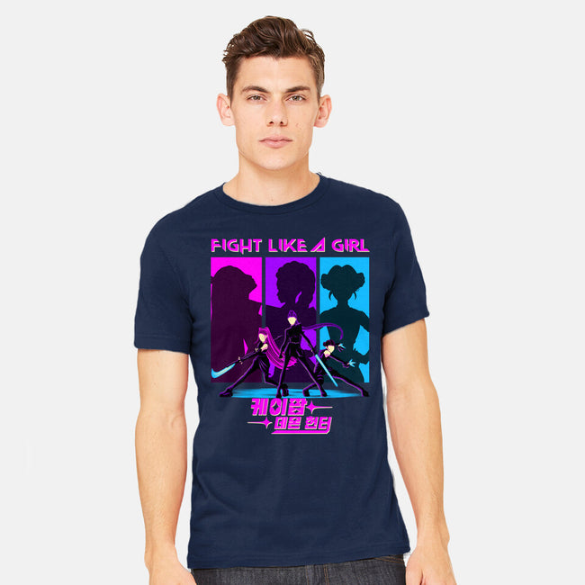 Fighter Girl-Mens-Heavyweight-Tee-rmatix