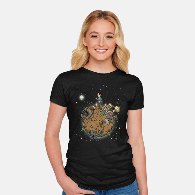 Le Okey Dokey-Womens-Fitted-Tee-Betmac