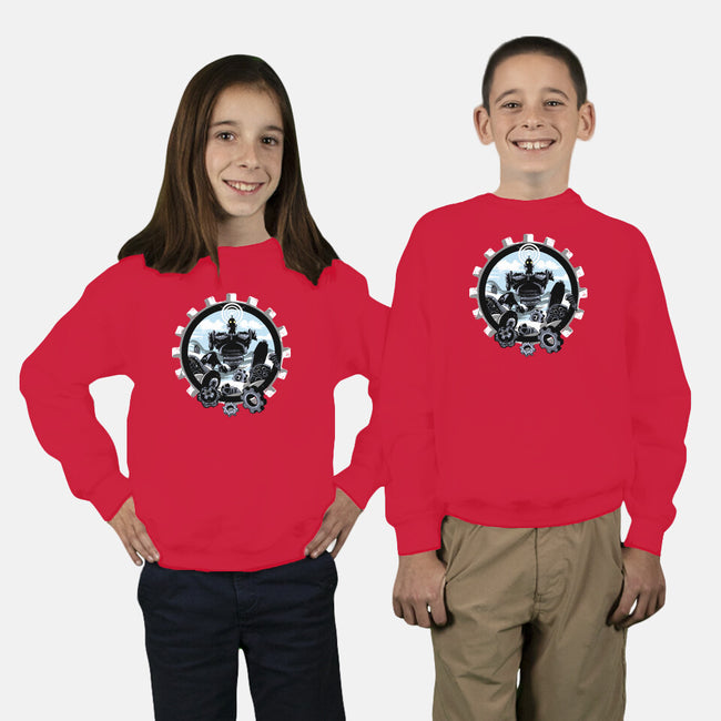 Giant Assembling-Youth-Crew Neck-Sweatshirt-zascanauta