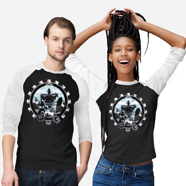 Giant Assembling-Unisex-Baseball-Tee-zascanauta