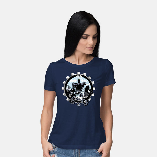 Giant Assembling-Womens-Basic-Tee-zascanauta