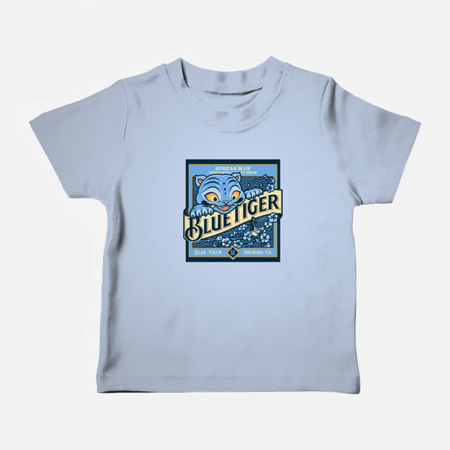 Blue Tiger Derpy Brew-Baby-Basic-Tee-retrodivision