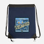 Blue Tiger Derpy Brew-None-Drawstring-Bag-retrodivision