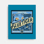 Blue Tiger Derpy Brew-None-Stretched-Canvas-retrodivision