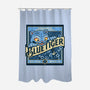 Blue Tiger Derpy Brew-None-Polyester-Shower Curtain-retrodivision