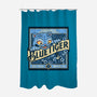 Blue Tiger Derpy Brew-None-Polyester-Shower Curtain-retrodivision