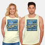 Blue Tiger Derpy Brew-Unisex-Basic-Tank-retrodivision