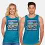 Blue Tiger Derpy Brew-Unisex-Basic-Tank-retrodivision