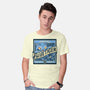 Blue Tiger Derpy Brew-Mens-Basic-Tee-retrodivision