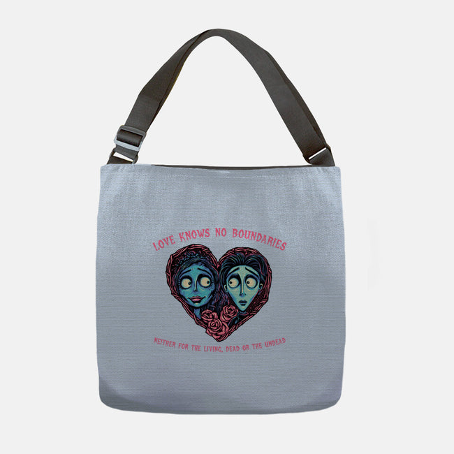 Love Knows No Boundaries-None-Adjustable Tote-Bag-glitchygorilla