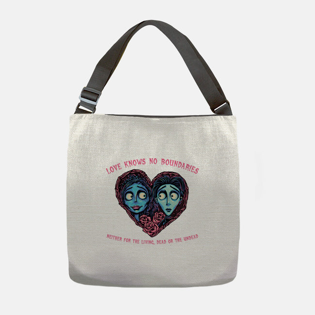 Love Knows No Boundaries-None-Adjustable Tote-Bag-glitchygorilla