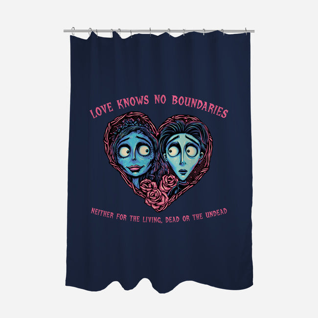 Love Knows No Boundaries-None-Polyester-Shower Curtain-glitchygorilla