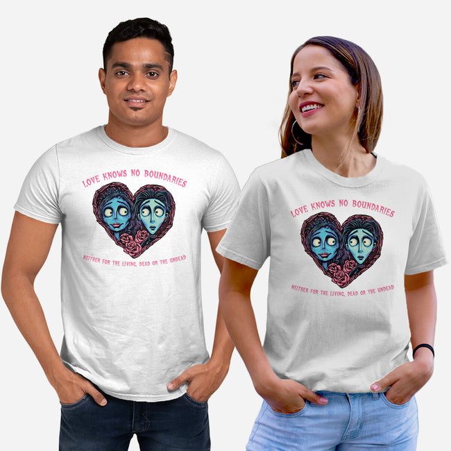 Love Knows No Boundaries-Unisex-Basic-Tee-glitchygorilla