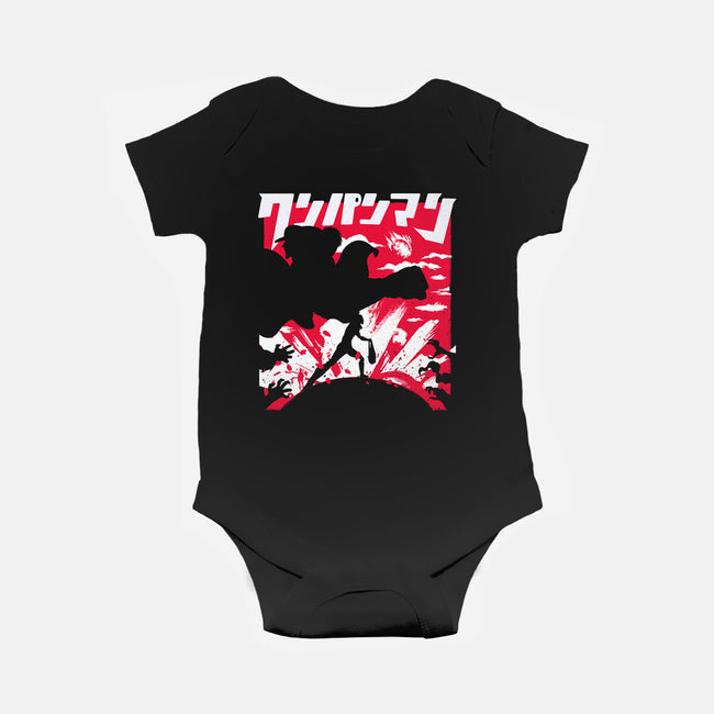 Hero For Fun-Baby-Basic-Onesie-rocketman_art