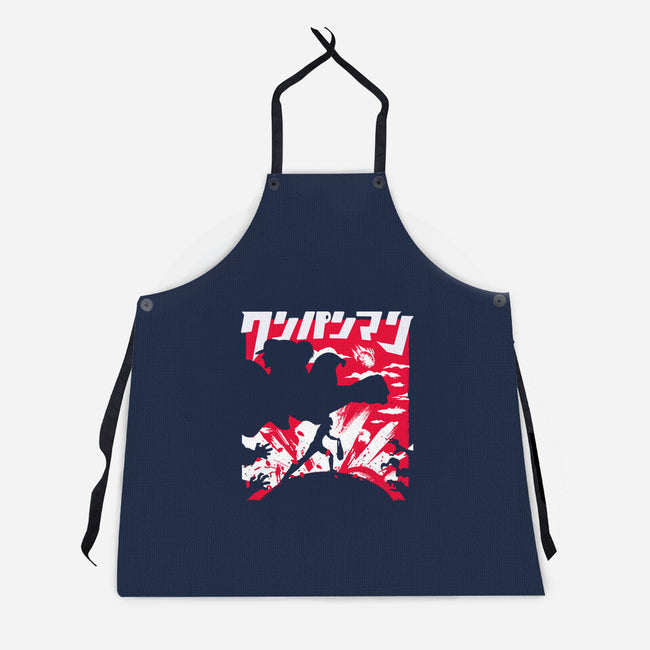 Hero For Fun-Unisex-Kitchen-Apron-rocketman_art