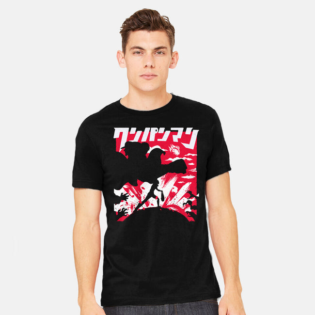 Hero For Fun-Mens-Heavyweight-Tee-rocketman_art