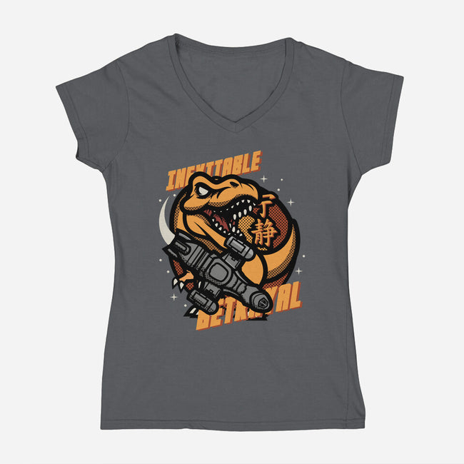 Inevitable Betrayal-Womens-V-Neck-Tee-jrberger