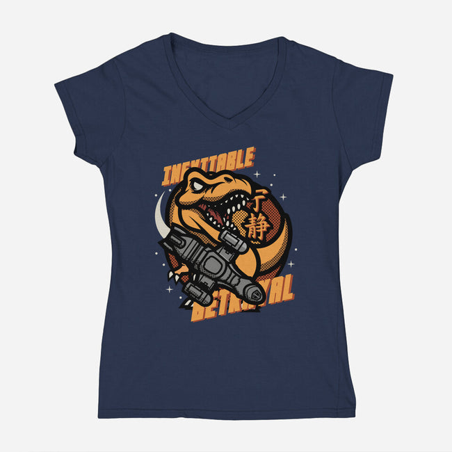 Inevitable Betrayal-Womens-V-Neck-Tee-jrberger