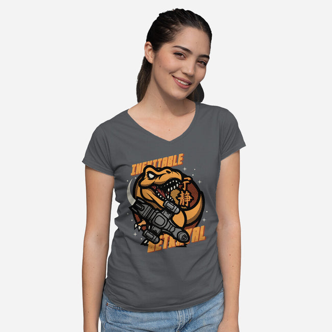 Inevitable Betrayal-Womens-V-Neck-Tee-jrberger