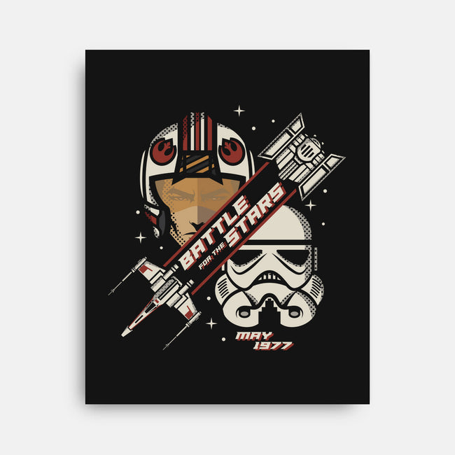 Battle For The Stars-None-Stretched-Canvas-jrberger