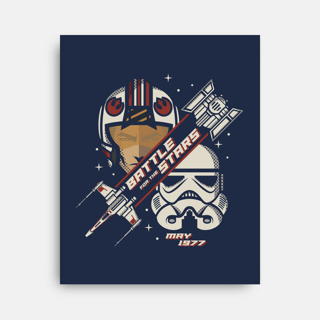 Battle For The Stars-None-Stretched-Canvas-jrberger