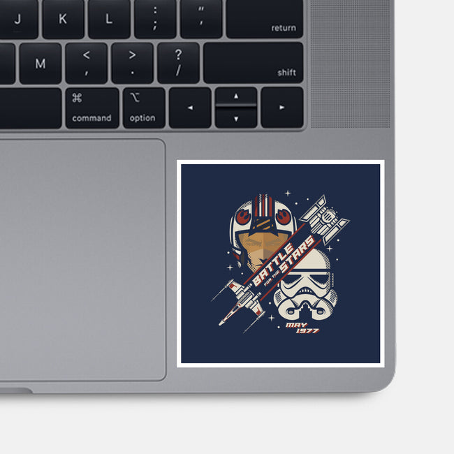 Battle For The Stars-None-Glossy-Sticker-jrberger