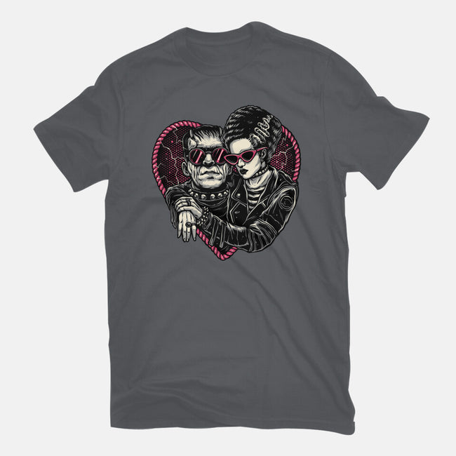 Creature Romance-Unisex-Basic-Tee-glitchygorilla