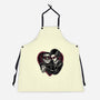 Creature Romance-Unisex-Kitchen-Apron-glitchygorilla