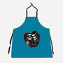 Creature Romance-Unisex-Kitchen-Apron-glitchygorilla