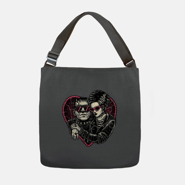 Creature Romance-None-Adjustable Tote-Bag-glitchygorilla