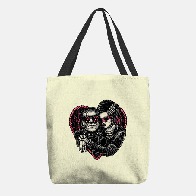 Creature Romance-None-Basic Tote-Bag-glitchygorilla