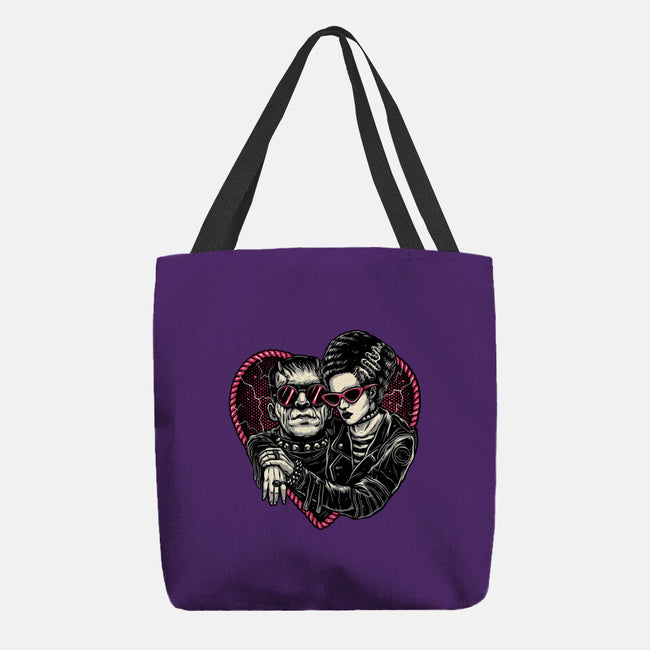 Creature Romance-None-Basic Tote-Bag-glitchygorilla