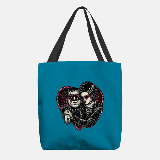 Creature Romance-None-Basic Tote-Bag-glitchygorilla
