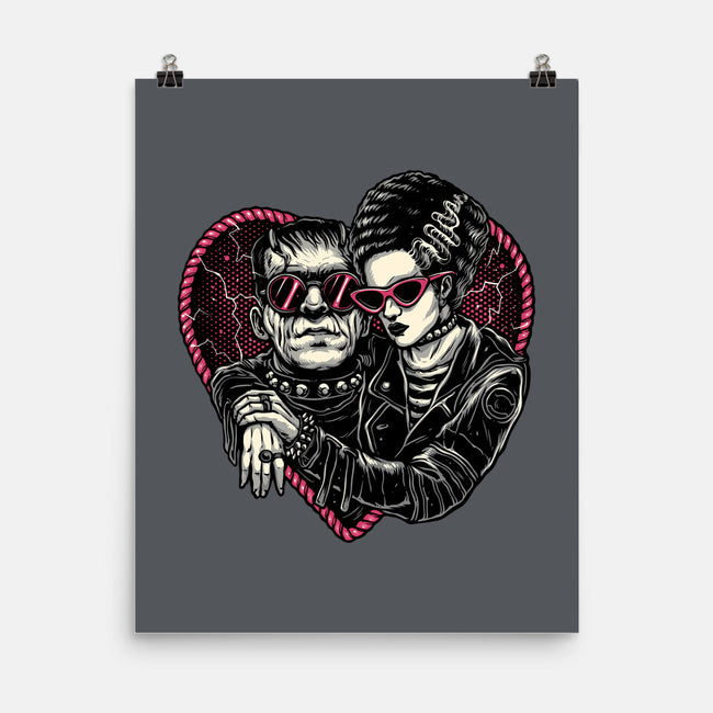 Creature Romance-None-Matte-Poster-glitchygorilla